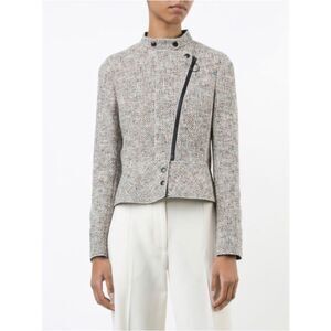 Akris Punto Zip Tweed Jacket